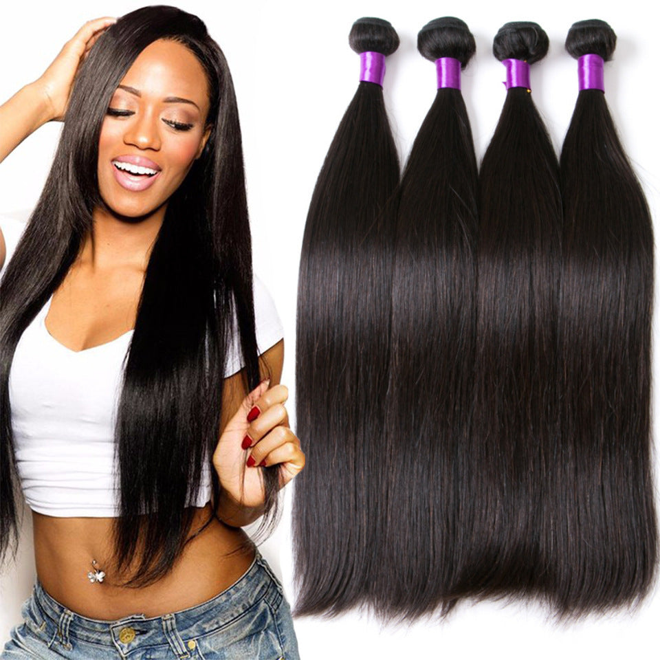 Human hair straight hair curtain type brizzilian style 8" to 30" available pik yours today,