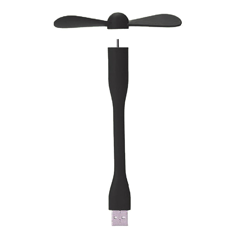 Mini USB Fan Bamboo Dragonfly Bendable Small Electric Fan,
