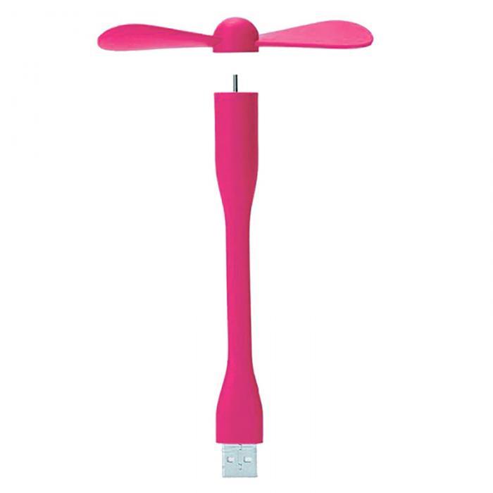 Mini USB Fan Bamboo Dragonfly Bendable Small Electric Fan,