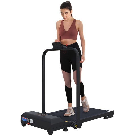 2.5HP Walking Pad Treadmill, Folding Under Desk Treadmill, Walking Machine, 1-10km/h, With Remote Control