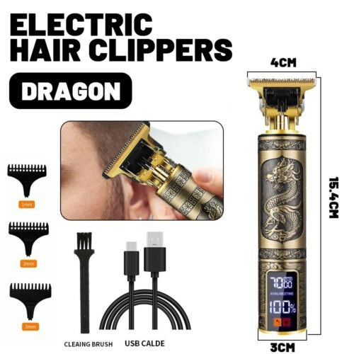 Beard Trimmer Hair Clippers Cordless Hair Cutting Barber Shaving Machine For Men Rechargeable