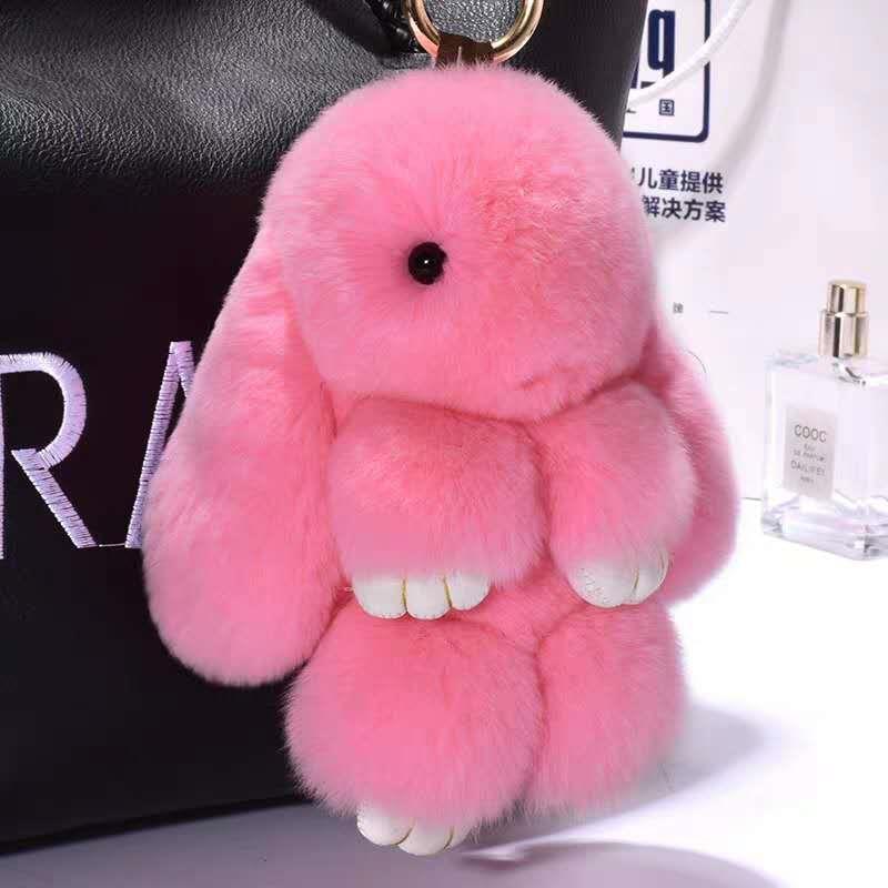 Fashionable Cotton Cute Rabbit Keychain Pendant