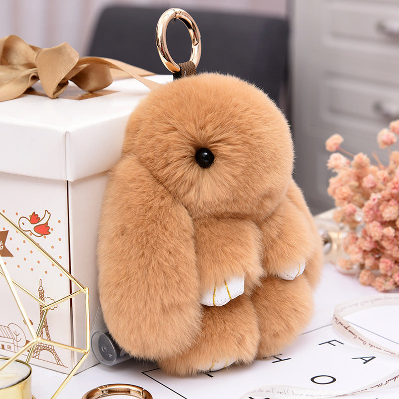 Fashionable Cotton Cute Rabbit Keychain Pendant