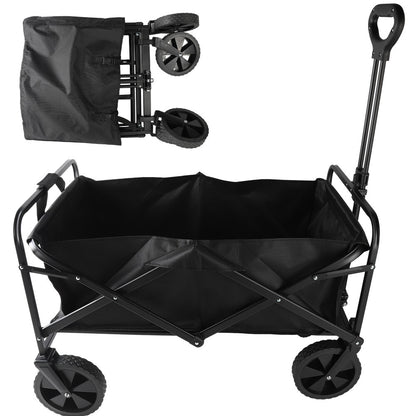 Heavy Duty Foldable Camping Outdoor Garden Trolley Cart Wagon Truck Wheelbarrow