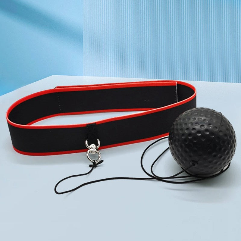 Boxbollen Boxing Fight Ball Punch Exercise Head Band Reflex Speed Training