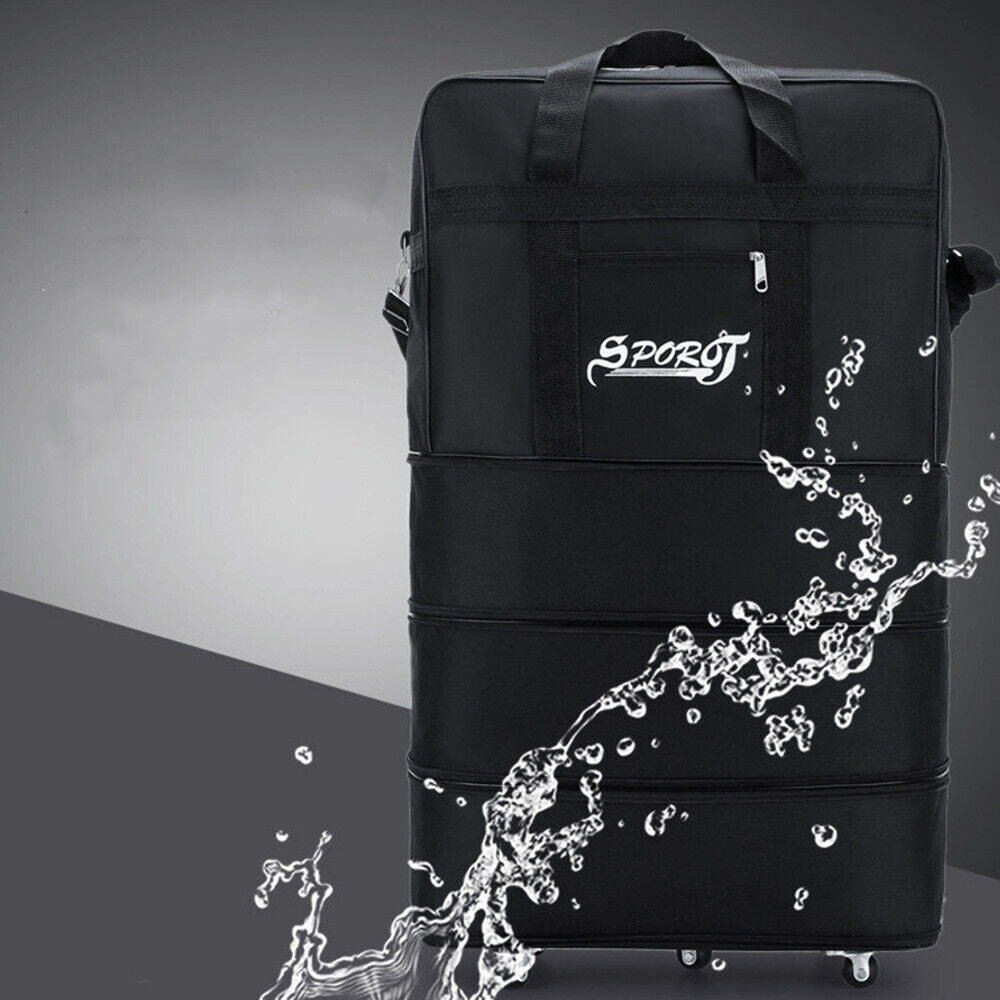 42 Extra Large Lightweight Luggage Trolley Suitcase Travel Bag Handbag BAG NEW
