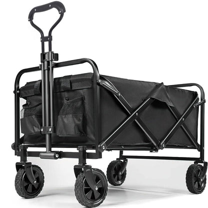 Heavy Duty Foldable Camping Outdoor Garden Trolley Cart Wagon Truck Wheelbarrow
