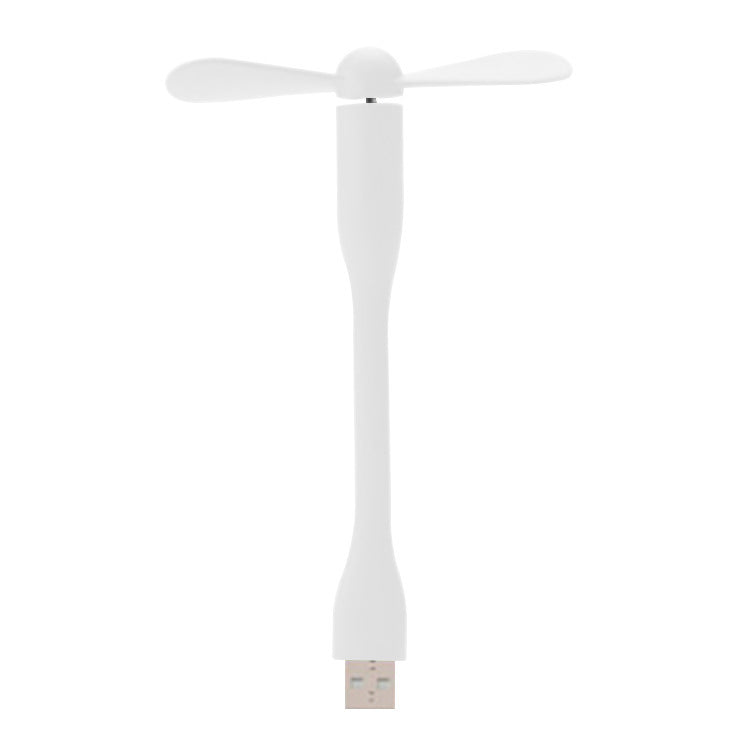Mini USB Fan Bamboo Dragonfly Bendable Small Electric Fan,